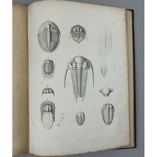 14 - HERMANN BURMEISTER (1807-1892) 'THE ORGANISATION OF TRILOBITES', 

Six large lithographic plates. Ed... 