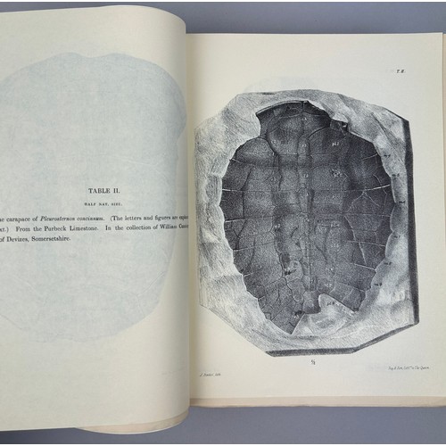 9 - RICHARD OWEN (1804-1892) MONOGRAPH OF THE WEALDEN AND PURBECK FORMATIONS, 

Modern binding. 82 Litho... 