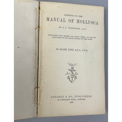 6 - A COLLECTION OF BOOKS ON FOSSILS AND SHELLS (4) 

William Turton (1762-1835) Conchological Directory... 