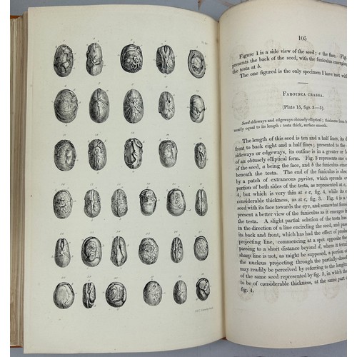 11 - JAMES SCOTT BOWERBANK (1797-1877) A HISTORY OF THE FOSSIL FRUITS AND SEEDS OF THE LONDON CLAY. 

144... 