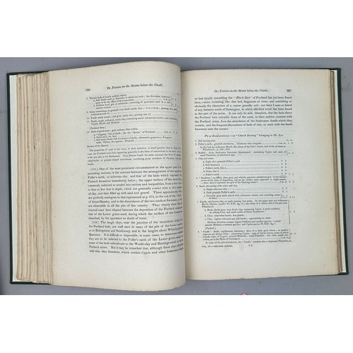 10 - WILLIAM HENRY FITTON (1780-1861) 'OBSERVATIONS ON SOME OF THE STRATA BETWEEN THE CHALK AND OXFORD OO... 