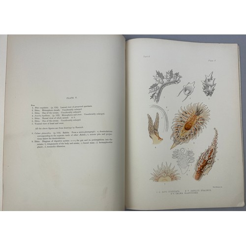 21 - CHARLES ELIOT (1834-1926) 'A MONOGRAPH OF BRITISH NUDIBRANCHIATE MOLLUSCA', 1910

Eight coloured pla... 