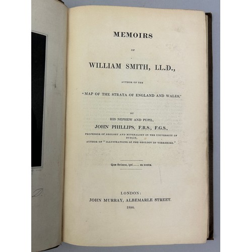 4 - JOHN PHILLIPS (1800-1874) 'THE MEMOIRS OF WILLIAM SMITH', 

Original cloth bound and exceptionally r... 