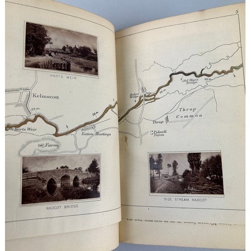 483 - HENRY WILLIAM TAUNT (1842-1922) TWO BOOKS 'TAUNTS ILLUSTRATED MAP OF THE THAMES' AND 'GORING STREATL... 