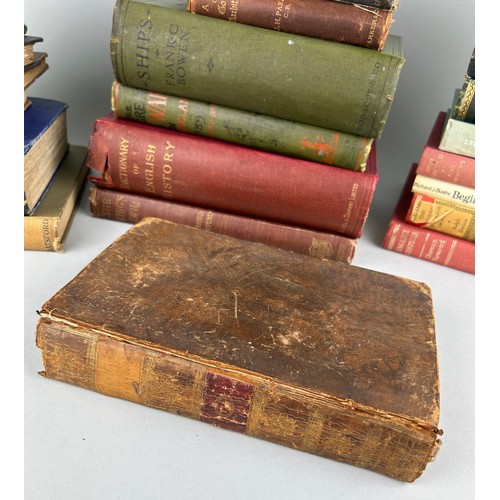 492 - A COLLECTION OF ANTIQUE BOOKS MOSTLY ON NATURAL HISTORY, ART AND OTHER INTERESTING SUBJECTS, 

To in... 