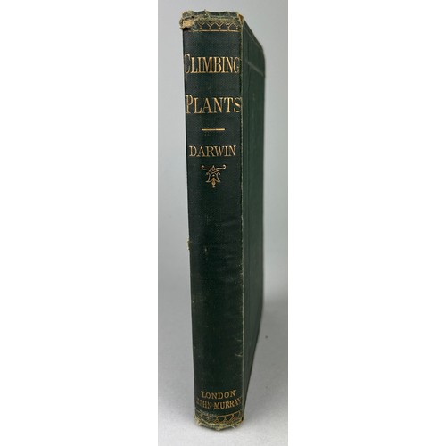 484 - CHARLES DARWIN (1809-1882) THE MOVEMENTS AND HABITS OF CLIMBING PLANTS, 

Second edition, revised. P... 