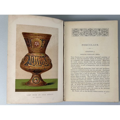 486 - HENRY B. WHEATLEY: A HANDBOOK OF ART INDUSTRIES IN POTTERY AND THE PRECIOUS METALS,

Sampson Low 188... 