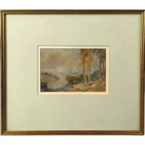 292 - ANTHONY VAN DYKE COPLEY FIELDING (1787-1855, 

A watercolour painting on paper depicting a landscape... 