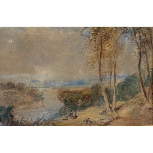 292 - ANTHONY VAN DYKE COPLEY FIELDING (1787-1855, 

A watercolour painting on paper depicting a landscape... 