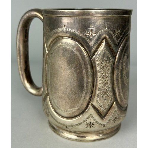 72 - MILITARY INTEREST: A VICTORIAN SILVER PLATED HUKIN AND HEATH CUP ENGRAVED FOR 'LONDON RIFLE BRIGADE,... 