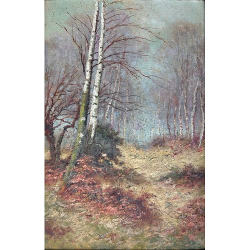 287 - WIMBLEDON INTEREST: JOHN H MACINTYRE OIL PAINTING OF WIMBLEDON COMMON

45cm x 29cm