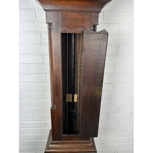 473 - A LARGE 19TH CENTURY GRANDFATHER CLOCK