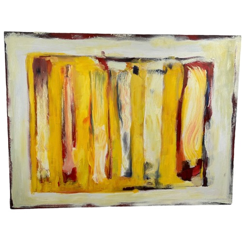 376 - AFTER MARK ROTHKO (1903-1970) A LARGE AND DECORATIVE ABSTRACT OIL ON CANVAS PAINTING

120cm x 90cm