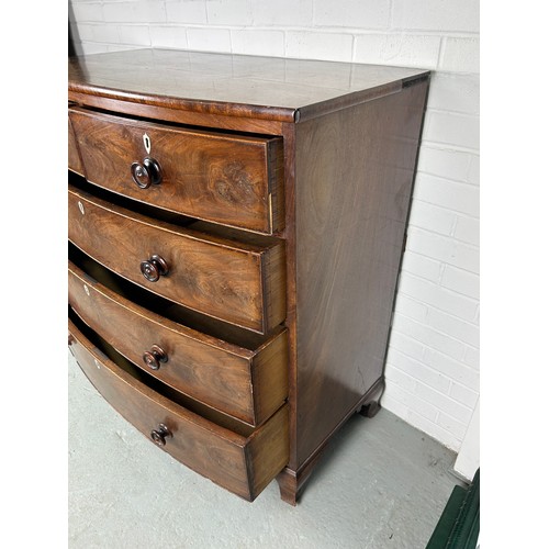 453 - A LARGE VICTORIAN MAHOGANY BOW FRONT CHEST OF DRAWERS,

Ivory Act Exemption Reference 4EBQV5TN

115c... 