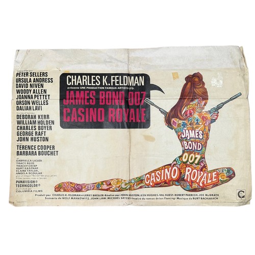 429 - A JAMES BOND CASINO ROYALE BELGIAN FILM POSTER 1967 

54cm x 36cm