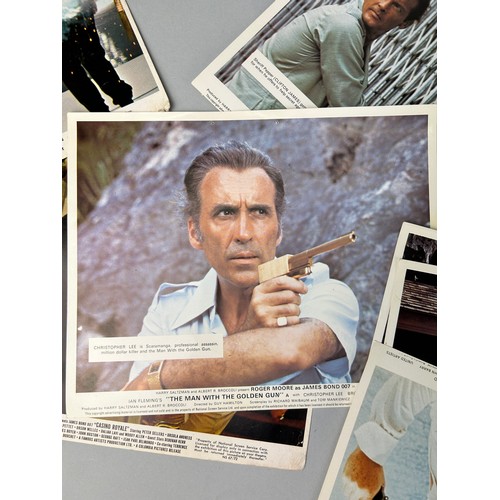 436 - JAMES BOND: A COLLECTION OF LOBBY CARDS FOR VARIOUS JAMES BOND FILMS (Qty)