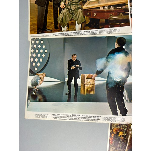 436 - JAMES BOND: A COLLECTION OF LOBBY CARDS FOR VARIOUS JAMES BOND FILMS (Qty)