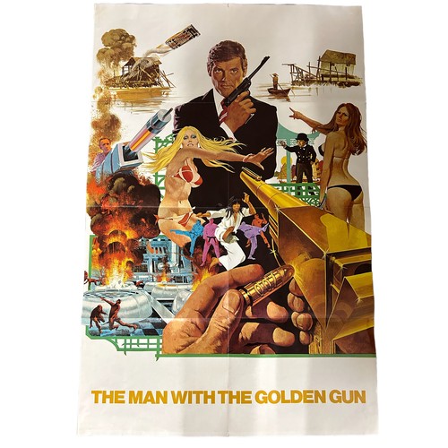 430 - JAMES BOND 'THE MAN WITH THE GOLDEN GUN' FILM POSTER 

84cm x 54cm