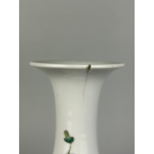 132 - A CHINESE PORCELAIN VASE REPUBLIC PERIOD OR LATER, 

Mark for Hong Xian (damage to rim) 

25cm x 10c... 