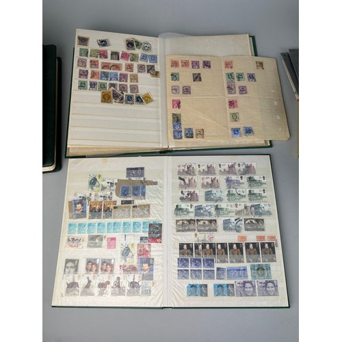 160 - A LARGE BRITISH AND WORLD STAMP COLLECTION, 

To include: 

2x thick Lighthouse albums containing th... 