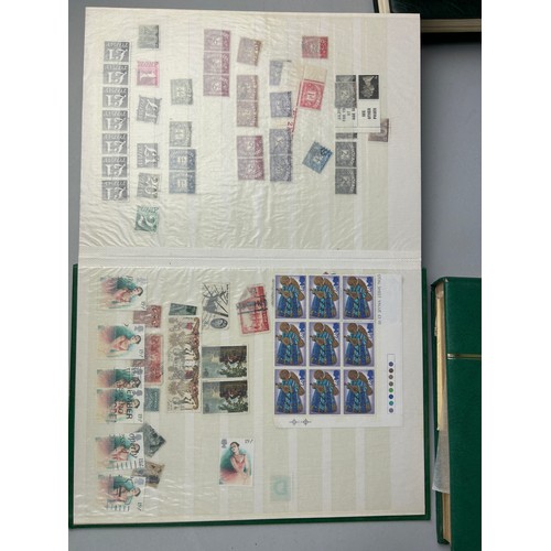 160 - A LARGE BRITISH AND WORLD STAMP COLLECTION, 

To include: 

2x thick Lighthouse albums containing th... 