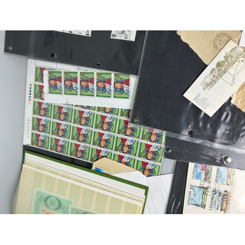 160 - A LARGE BRITISH AND WORLD STAMP COLLECTION, 

To include: 

2x thick Lighthouse albums containing th... 