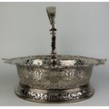 A GEORGE II SILVER CAKE BASKET,

Marked for John Hugh Le Sage, London 1742. 

36cm x 30cm 

Weight: ... 