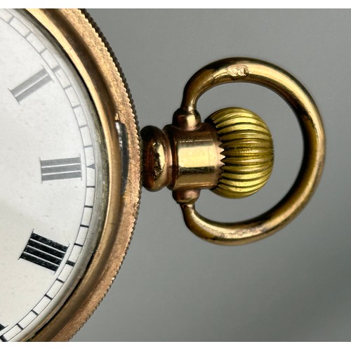 73A - A WALTHAM USA ROLLED GOLD POCKET WATCH, 

Weight 112gms