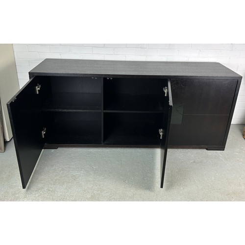 535 - LA FIBULE WENGE SIDEBOARD,

181cm x 76cm x 50cm