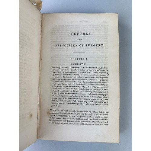 307 - JOHN HUNTER, JAMES PALMER: THE WORKS OF JOHN HUNTER FRS PUBLISHED BY LONGMAN, LONDON 1835-1837 IN FO... 