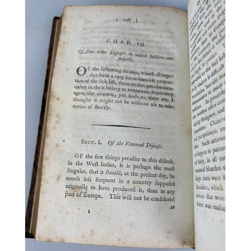 309 - JOHN HUNTER FRS 'OBSERVATIONS ON THE DISEASES OF THE ARMY IN JAMAICA AND ON THE BEST MEANS OF PRESER... 