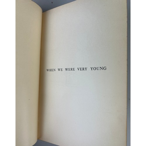 313 - A.A. MILNE: THREE FIRST EDITIONS AND ANOTHER LATER EDITION (4),

The House at Pooh Corner, first pub... 