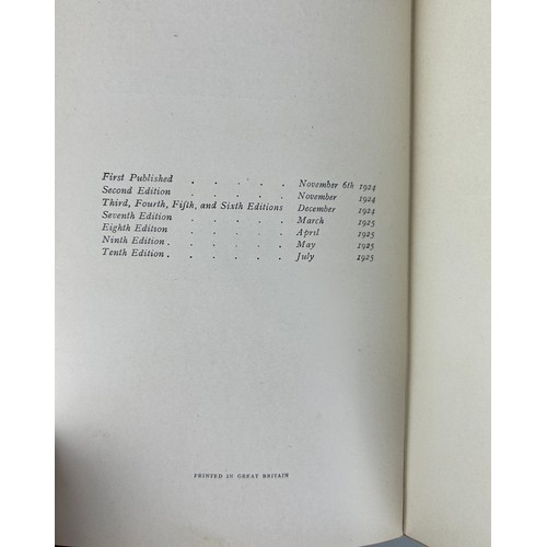 313 - A.A. MILNE: THREE FIRST EDITIONS AND ANOTHER LATER EDITION (4),

The House at Pooh Corner, first pub... 