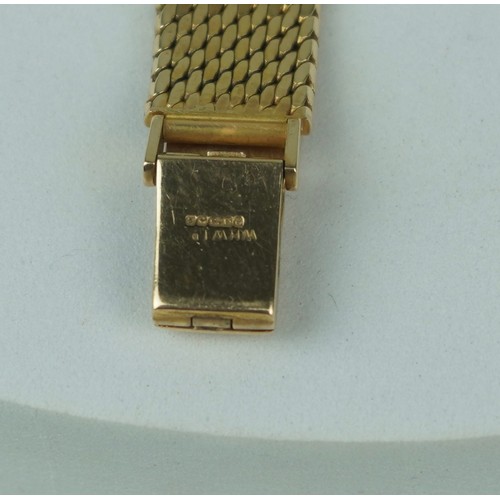 174 - AN OMEGA 9CT GOLD LADIES WRISTWATCH,

Weight: 22gms