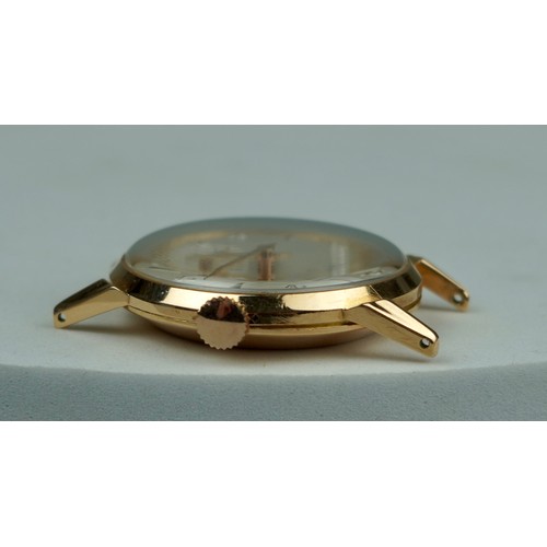 210 - 18CT GOLD LIP CHRONOMETER CIMENTS LAFARAGE WATCH 29.8gms