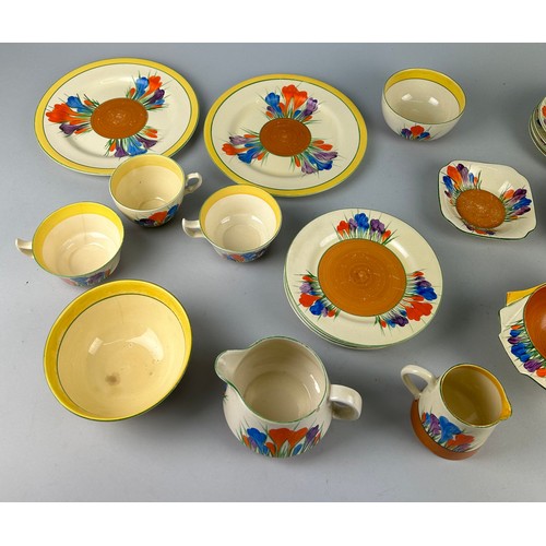 361 - A COLLECTION OF CLARICE CLIFF (27)

To include plates, tea cups, jugs, bowls, saucers, dishes