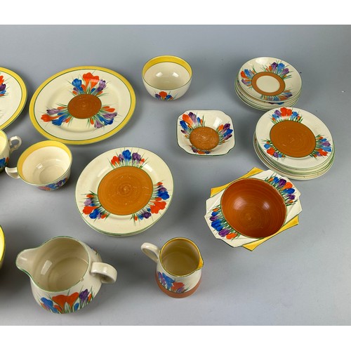 361 - A COLLECTION OF CLARICE CLIFF (27)

To include plates, tea cups, jugs, bowls, saucers, dishes