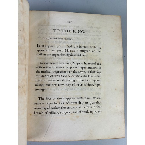 306 - JOHN HUNTER: A TREATISE ON THE BLOOD, INFLAMMATION AND GUN-SHOT WOUNDS TO WHICH IS PRE-FIXED A SHORT... 