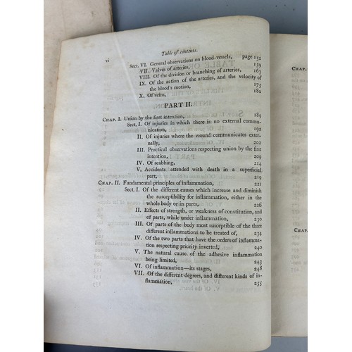 306 - JOHN HUNTER: A TREATISE ON THE BLOOD, INFLAMMATION AND GUN-SHOT WOUNDS TO WHICH IS PRE-FIXED A SHORT... 