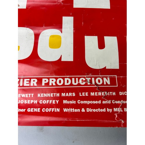 464 - A MOVIE POSTER 'THE PRODUCERS', 

73cm x 51cm (rolled)