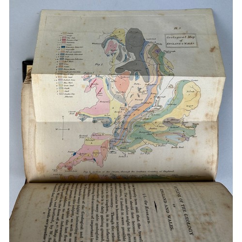 294 - WILLIAM PHILLIPS (1775-1828): OUTLINES OF MINERALOGY AND GEOLOGY, SECOND EDITION 1816, 

With map.