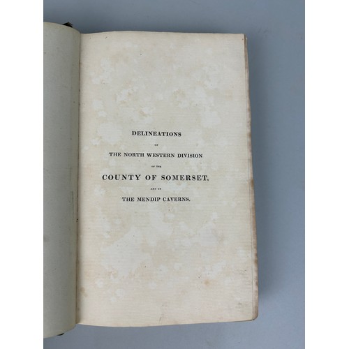 300 - JOHN RUTTER: DELINEATIONS OF THE NORTH WEST DIVISION OF THE COUNTY OF SOMERSET AND OF ITS ANTEDILUVI... 