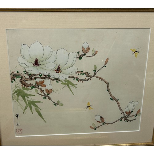 440 - A SET OF EIGHT CHINESE INK AND WATERCOLOUR PAINTINGS (8) 

Each mounted in frames and glazed. 

Larg... 