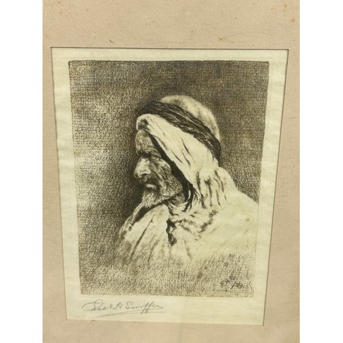 467 - A COLLECTION OF EARLY 20TH CENTURY ETCHINGS SIGNED 'F.H.S' AND ANOTHER UNRELATED (8)

Mostly mounted... 