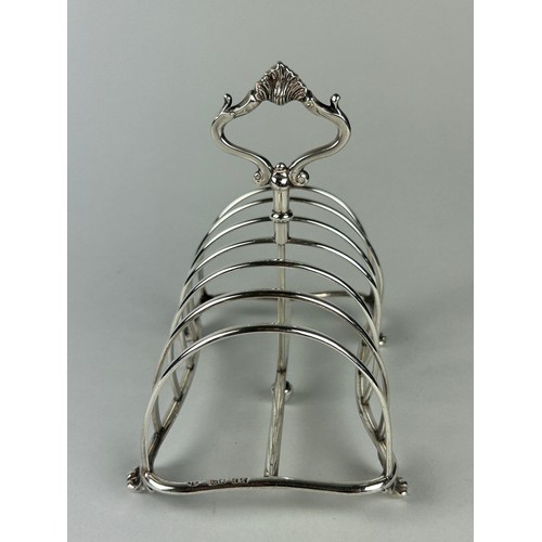 297 - A SILVER TOAST RACK

Weight, 286gms