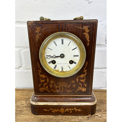 568 - A SAVOINE A PARIS MANTLE CLOCK