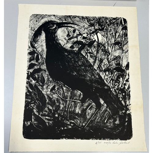 111 - A COLLECTION OF LITHOGRAPHS AND A 1968 MAGRITTE POSTER (5) 

To include Gerald Mynott 'Cypress Avenu... 