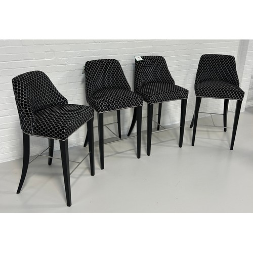 479 - A SET OF FOUR BAR STOOLS BY COACH HOUSE (4)