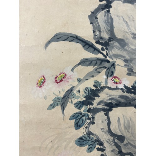 150 - TWO CHINESE PAINTING SCROLLS (2)

Largest 186cm x 44cm