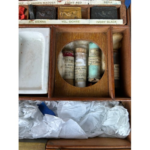 403 - A REEVES AND SONS PAINT BOX 'THE CHEAPSIDE LONDON',

22cm x 17cm x 6cm